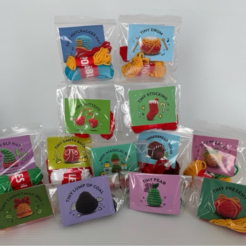 THE WOOBLES CROCHET ACCESSORY KITS FOR BEGINNERS